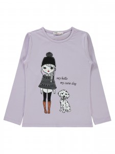 Civil Girls - Delicate Lavender - Girls-Sweatshirt-6-7-8-9 Year (1-1-1-1) 4