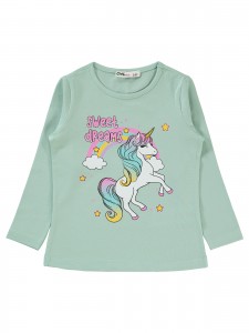 Civil Girls - Fresh Mint - Girls-Sweatshirt-2-3-4-5 Year (1-1-1-1) 4