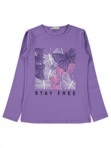 Civil Girls - Metal Lavendar Lilac - Girls-Sweatshirt-10-11-12-13 Year  (1-1-1-1) 4