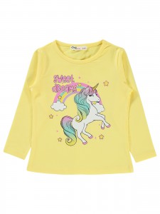 Civil Girls - Light Yellow - Girls-Sweatshirt-2-3-4-5 Year (1-1-1-1) 4