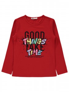 Civil Girls - Red - Girls-Sweatshirt-6-7-8-9 Year (1-1-1-1) 4