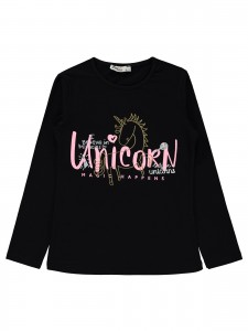 Civil Girls - Black - Girls-Sweatshirt-6-7-8-9 Year (1-1-1-1) 4