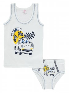 Öts - White - Boy-Underwear Set-1 Year (Of 6) 6