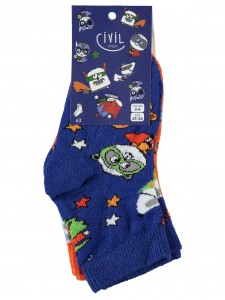 Civil Socks - Standard - Boys-Sock-11 Year (Of 4) 4