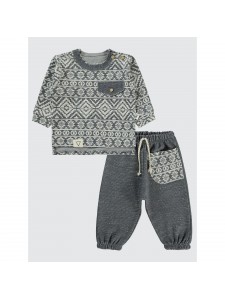 Anthracite Baby-Set