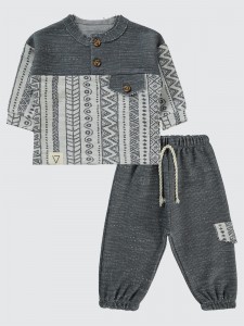 Anthracite Baby-Set