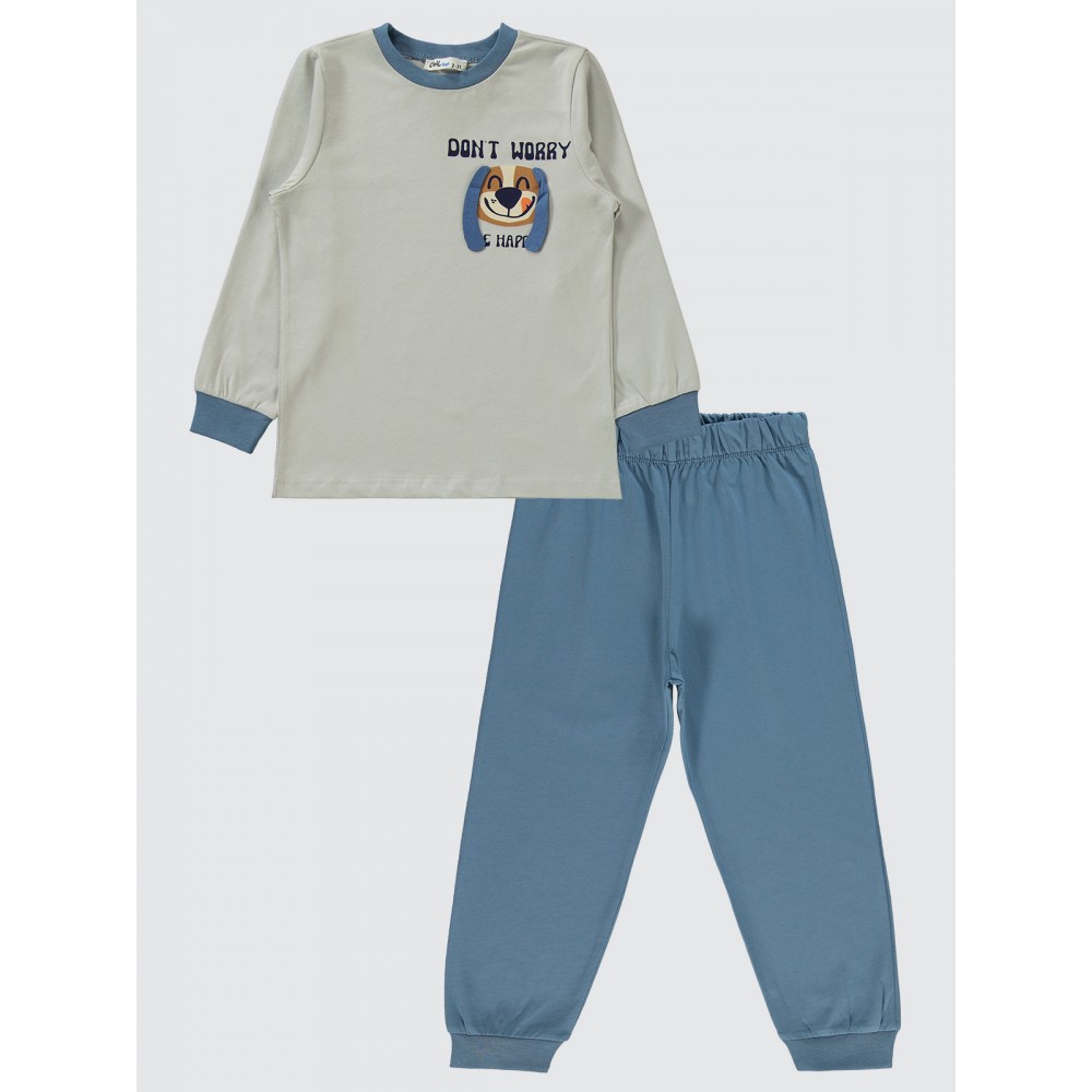 Anthracite Boys-Pajama Set