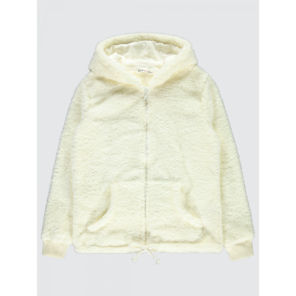 Ecru Girls-Cardigan Ecru Girls-Cardigan
