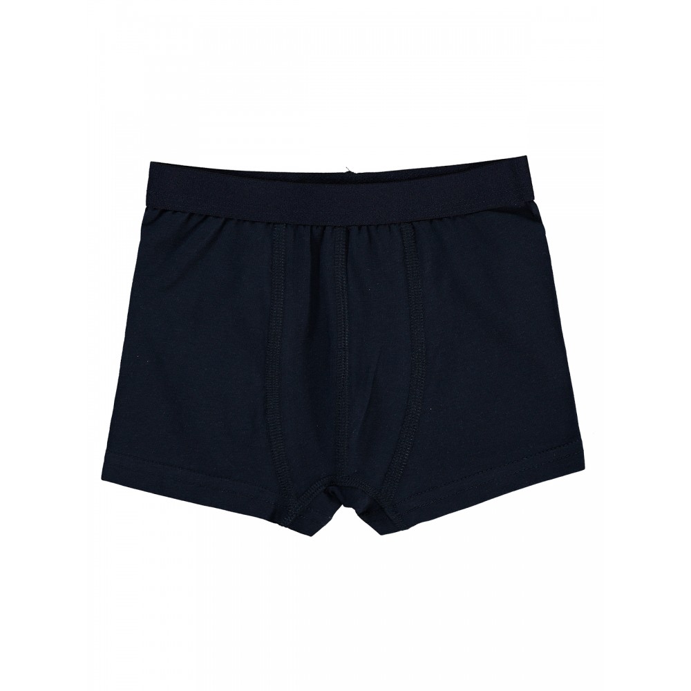 Saxe Blue-Navy Boys-Boxer Shorts Saxe Blue-Navy Boys-Boxer Shorts