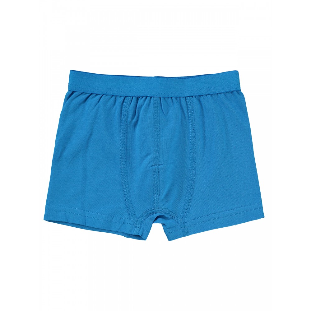 Saxe Blue-Navy Boys-Boxer Shorts Saxe Blue-Navy Boys-Boxer Shorts