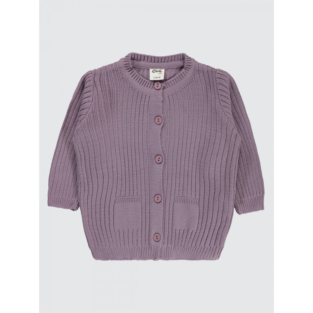 Lavendar Lilac- Lilac Baby-Cardigan Lavendar Lilac- Lilac Baby-Cardigan