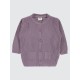 Lavendar Lilac- Lilac Baby-Cardigan Lavendar Lilac- Lilac Baby-Cardigan