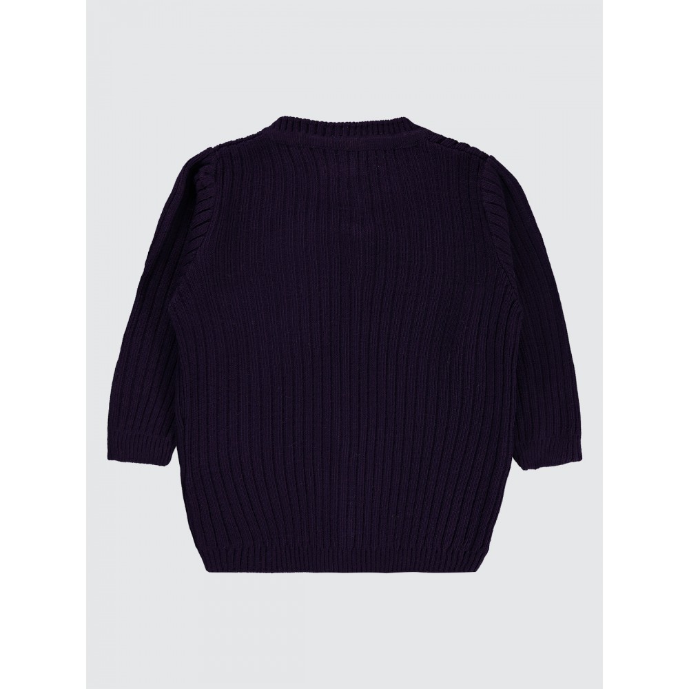 Beetroot Purple Baby-Cardigan Beetroot Purple Baby-Cardigan
