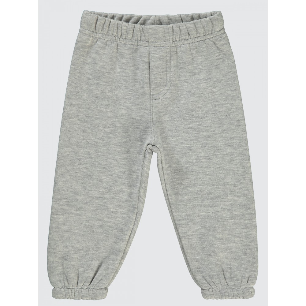 Gray Melange Baby-Track Pants Gray Melange Baby-Track Pants