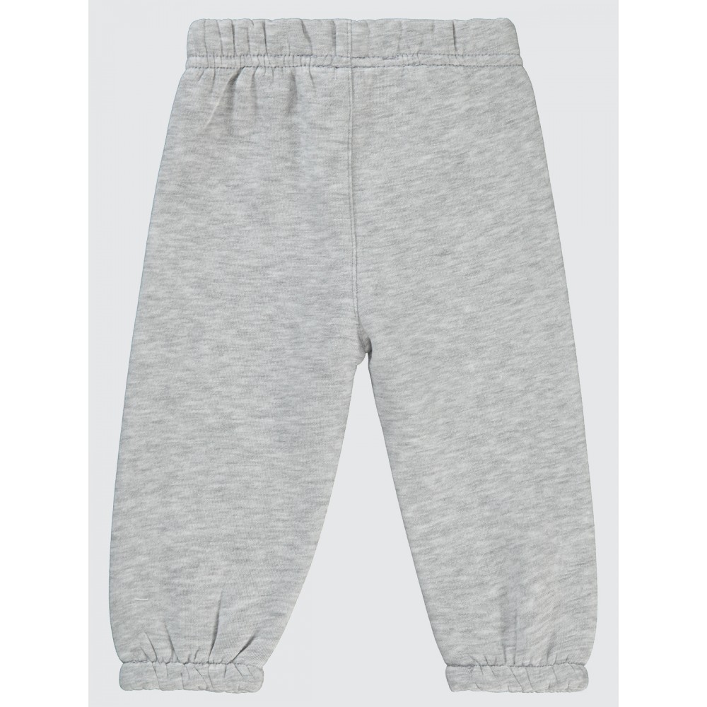 Heather Gray Melange Baby-Track Pants Heather Gray Melange Baby-Track Pants