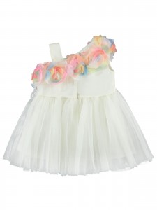 Ecru Baby-Dress and Overall