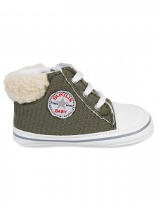Khaki Baby-Baby Booties