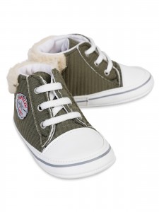 Khaki Baby-Baby Booties