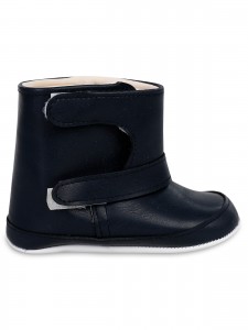 Navy Baby-Baby Booties