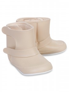 Beige Baby-Baby Booties