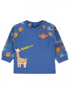 Light Navy Baby-Sweatshirt