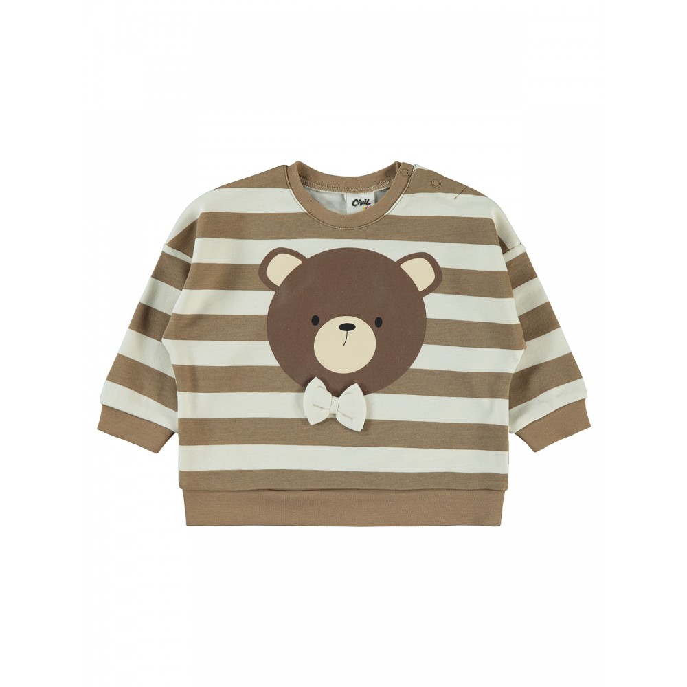 Light Brown Baby-Sweatshirt Light Brown Baby-Sweatshirt