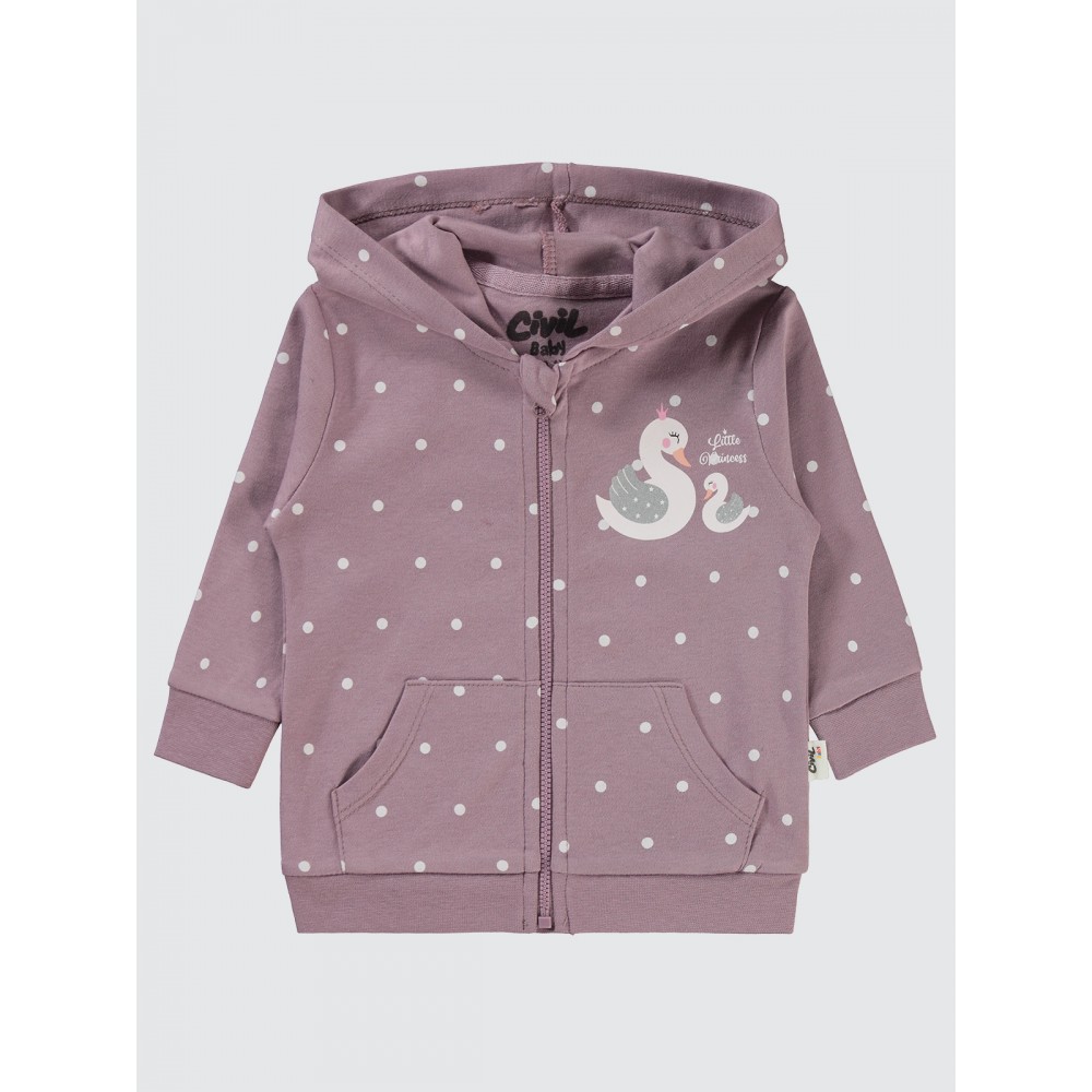 Lavendar Lilac- Lilac Baby-Cardigan Lavendar Lilac- Lilac Baby-Cardigan