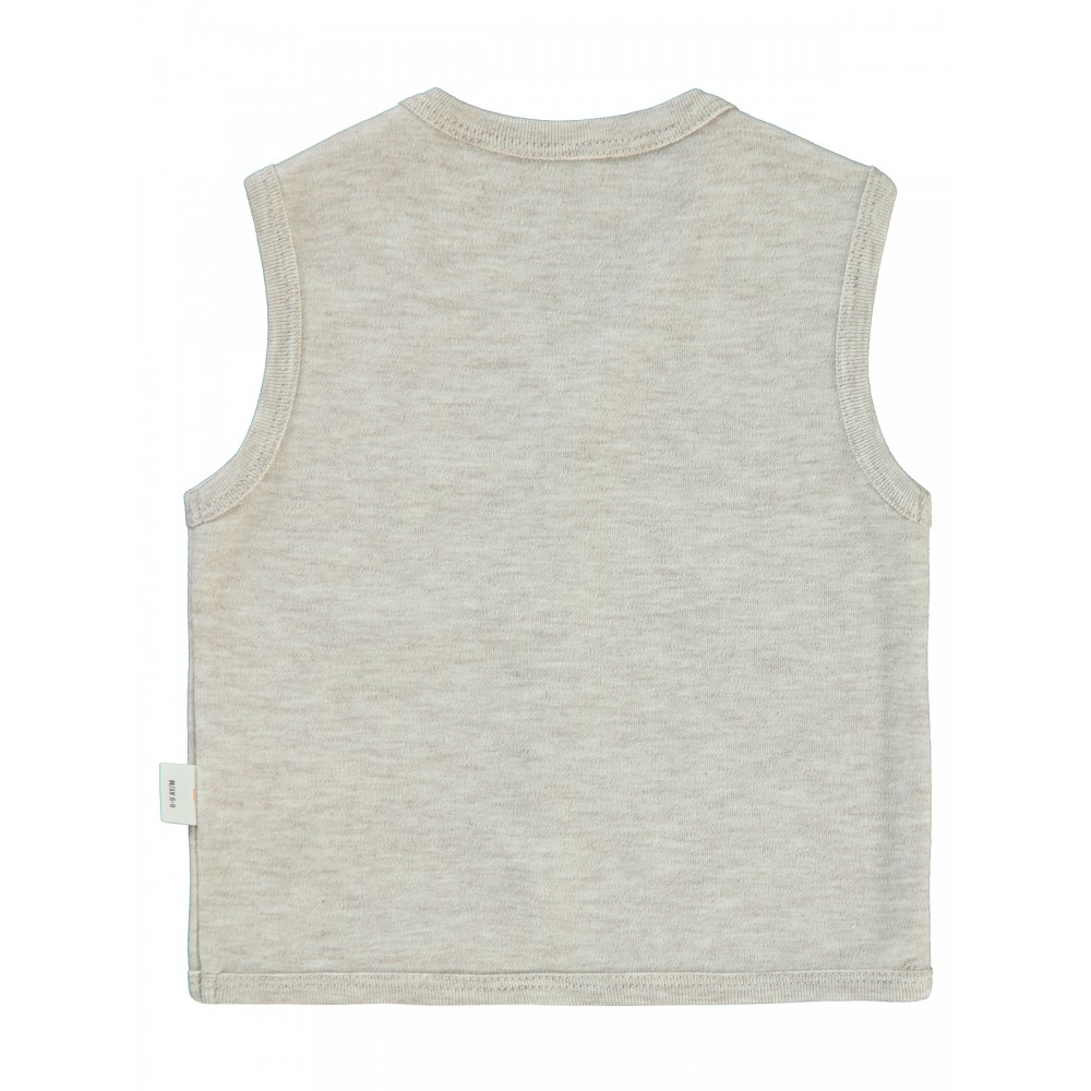 Beige Melange Baby-Vest Beige Melange Baby-Vest