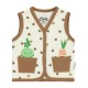 Brown Baby-Vest Brown Baby-Vest