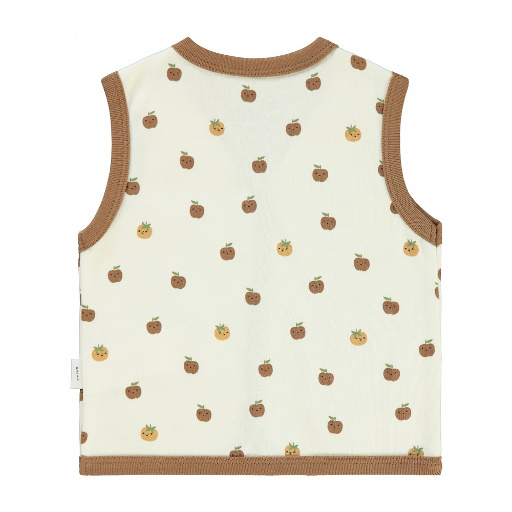 Brown Baby-Vest Brown Baby-Vest