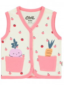 Pink Baby-Vest