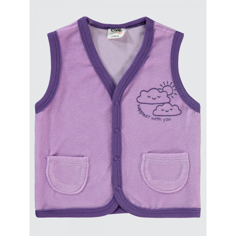 Lilac Baby-Vest Lilac Baby-Vest
