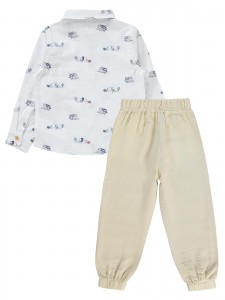Beige Boys-Set