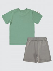 Soft Khaki Boys-Set