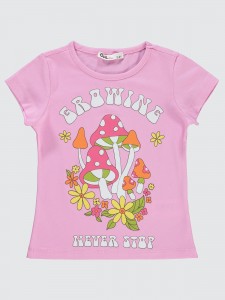 Fondant Pink Girls-T-Shirt