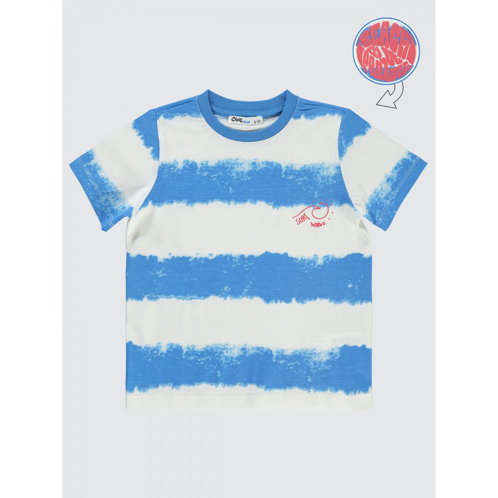 Saxe Blue Boys-T-Shirt Saxe Blue Boys-T-Shirt