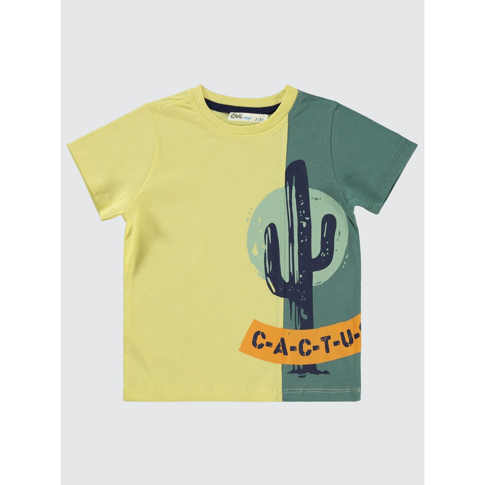 Light Yellow Boys-T-Shirt Light Yellow Boys-T-Shirt