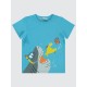 Turquoise Boys-T-Shirt Turquoise Boys-T-Shirt