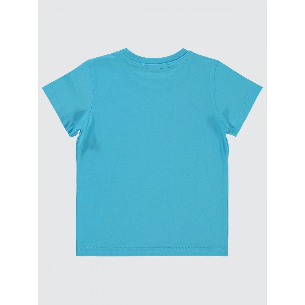 Turquoise Boys-T-Shirt Turquoise Boys-T-Shirt