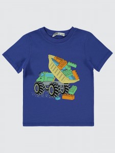 Saxe Blue Boys-T-Shirt
