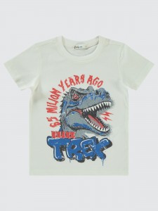 Ecru Boys-T-Shirt