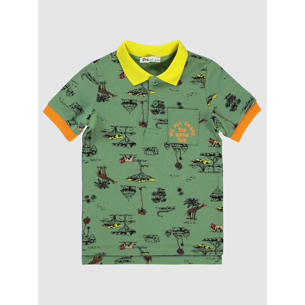 Light Khaki Boys-T-Shirt Light Khaki Boys-T-Shirt