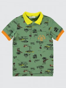 Light Khaki Boys-T-Shirt
