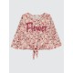 Dark Powder Pink Girls-Sweatshirt Dark Powder Pink Girls-Sweatshirt
