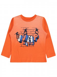 Orange Boys-Sweatshirt