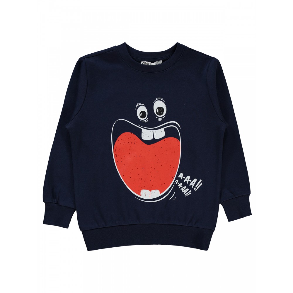 Navy Boys-Sweatshirt Navy Boys-Sweatshirt