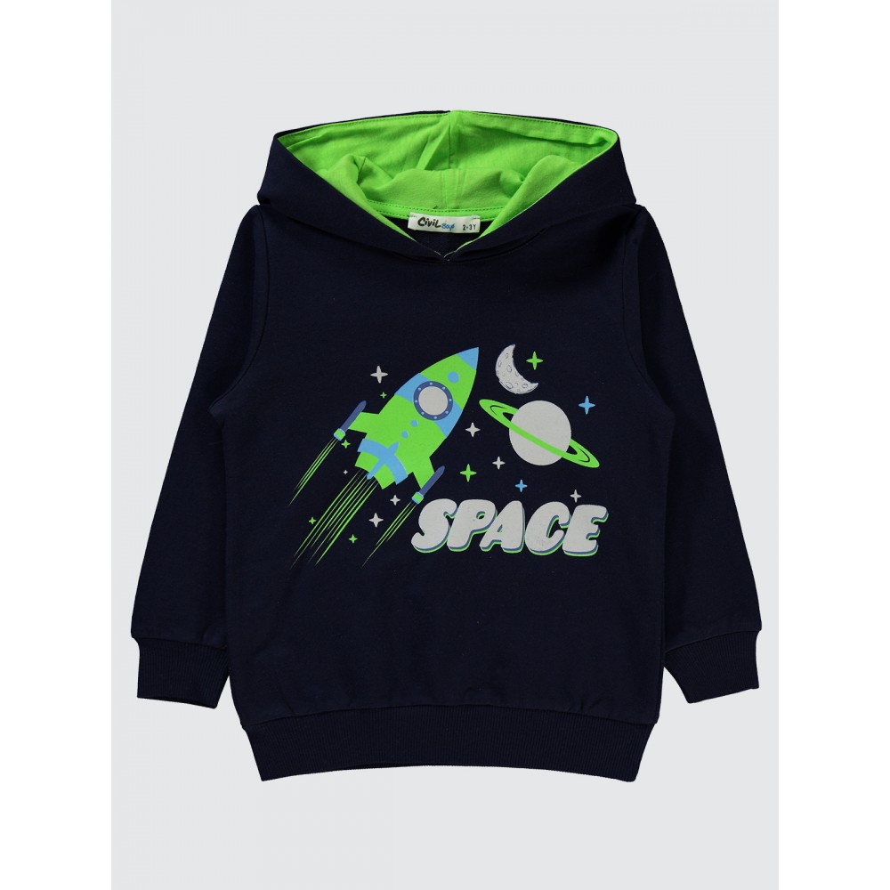 Navy Boys-Sweatshirt Navy Boys-Sweatshirt