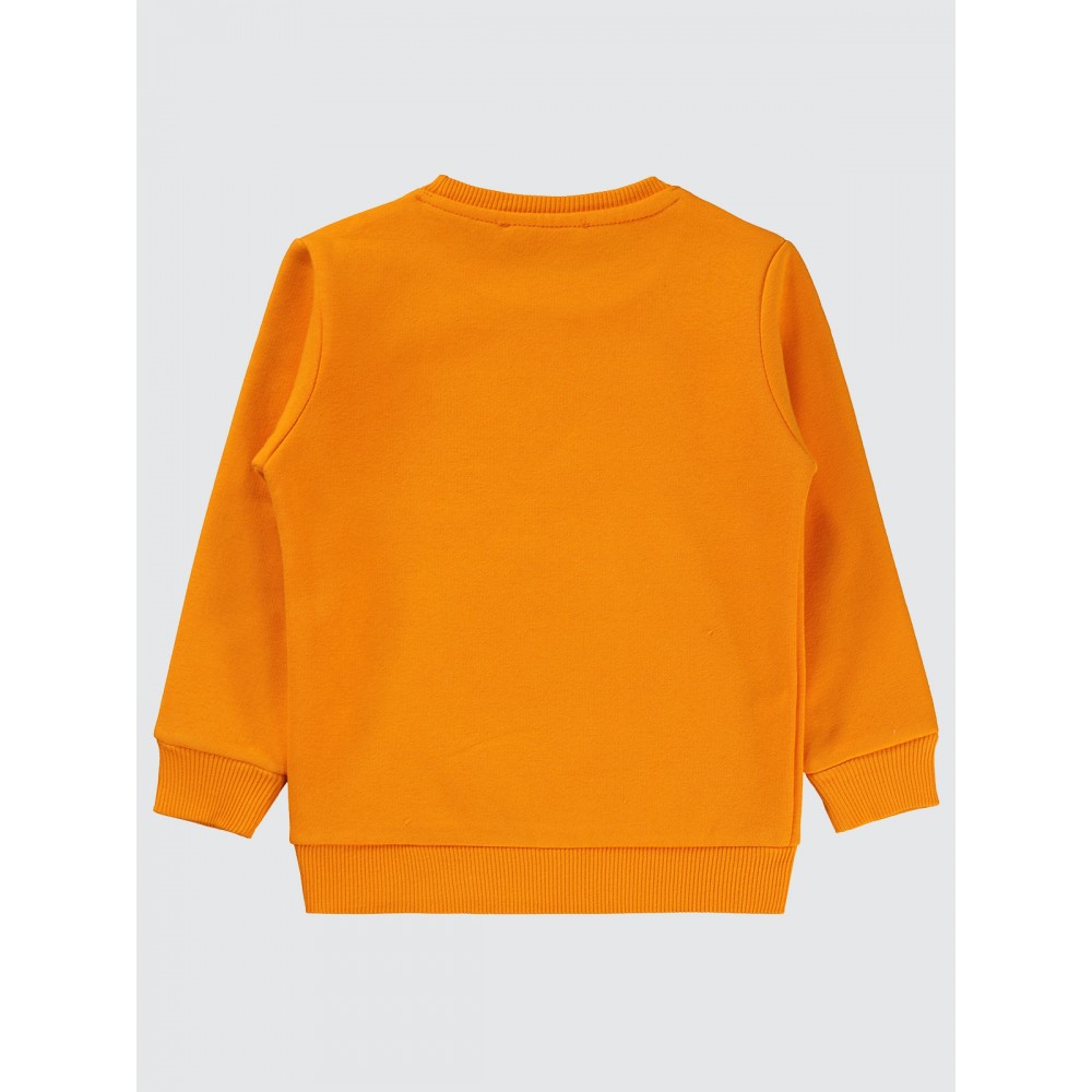 Light Orange Boys-Sweatshirt Light Orange Boys-Sweatshirt