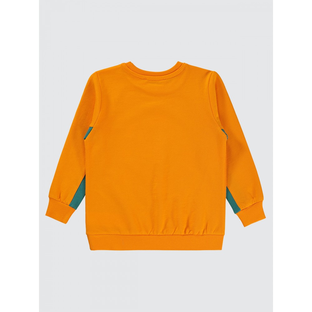 Light Orange Boys-Sweatshirt Light Orange Boys-Sweatshirt