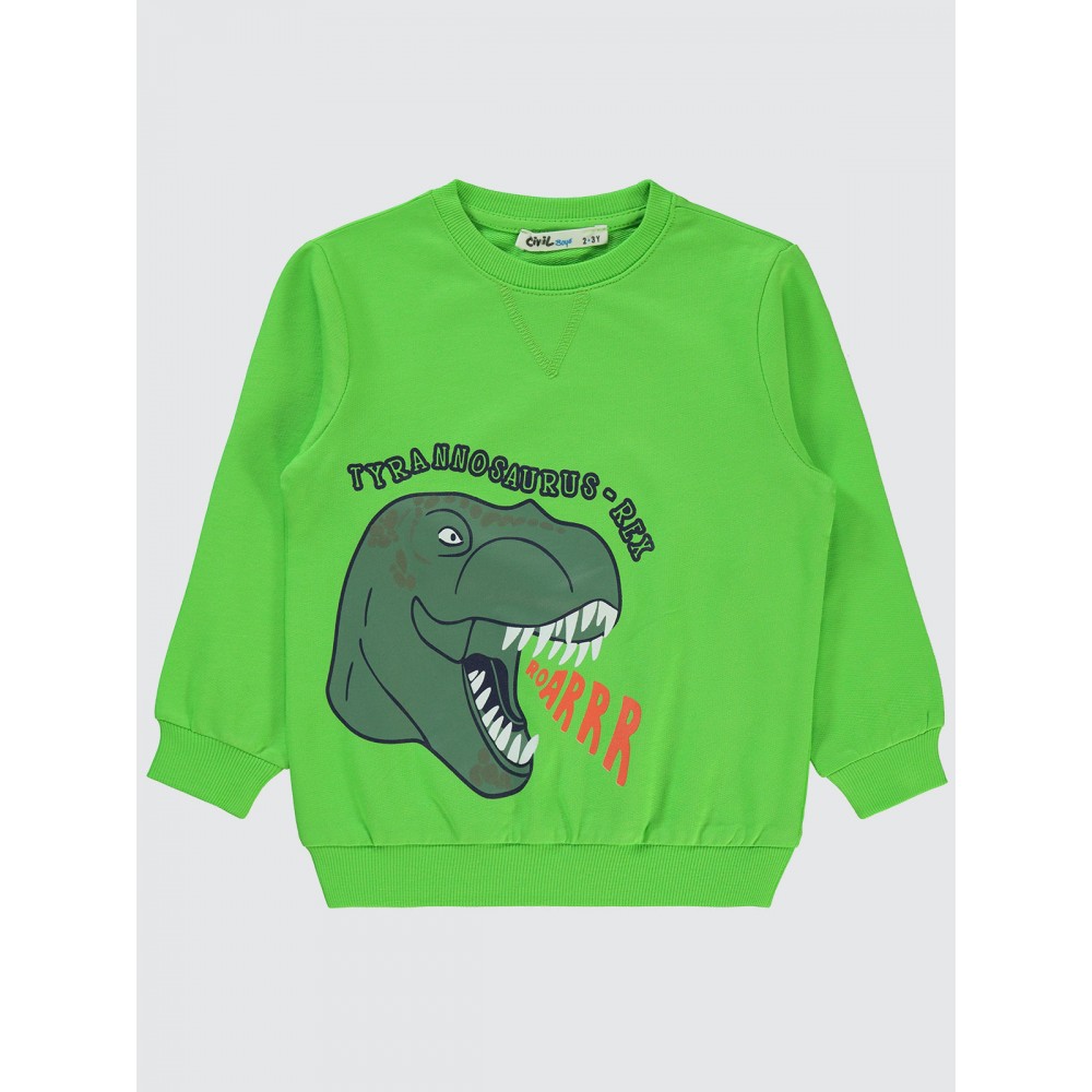 Lemon Green Boys-Sweatshirt Lemon Green Boys-Sweatshirt